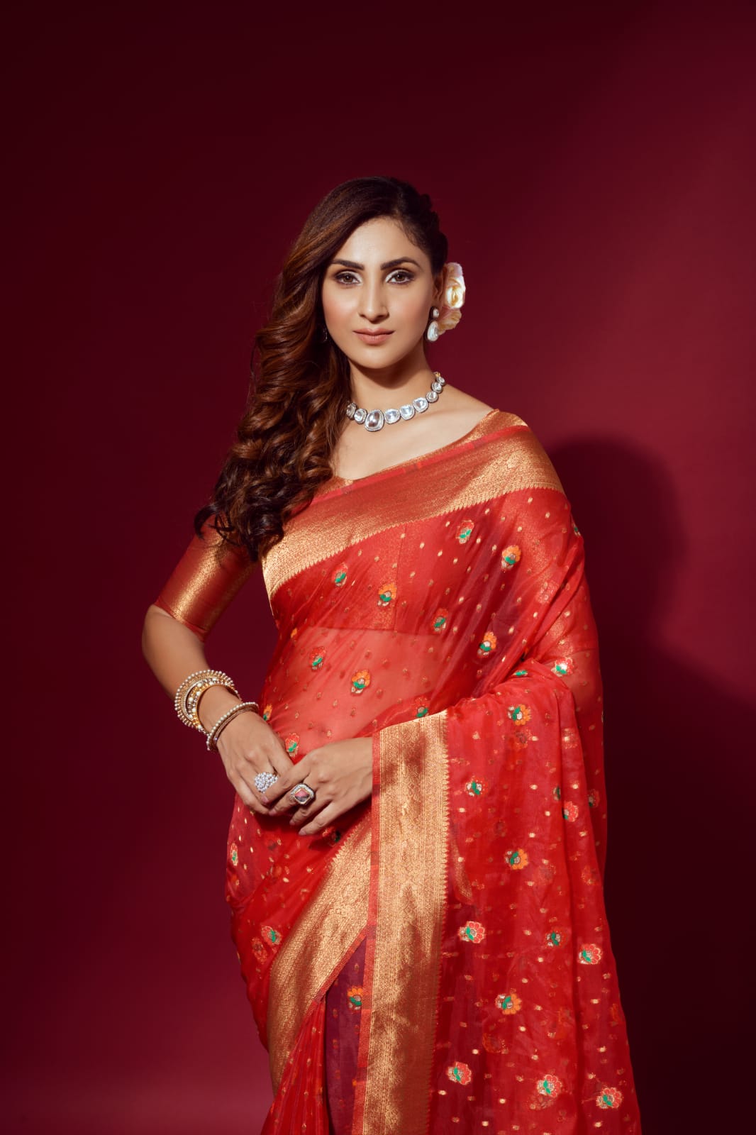 Rajpath Amuly Silk Designer Ethnic Wear Organza Silk Saree Collection